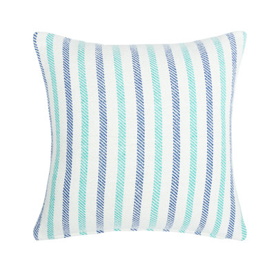 Alamanno Striped Cotton Throw Pillow