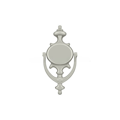 Door Knocker; Imperial; Satin Nickel Finish