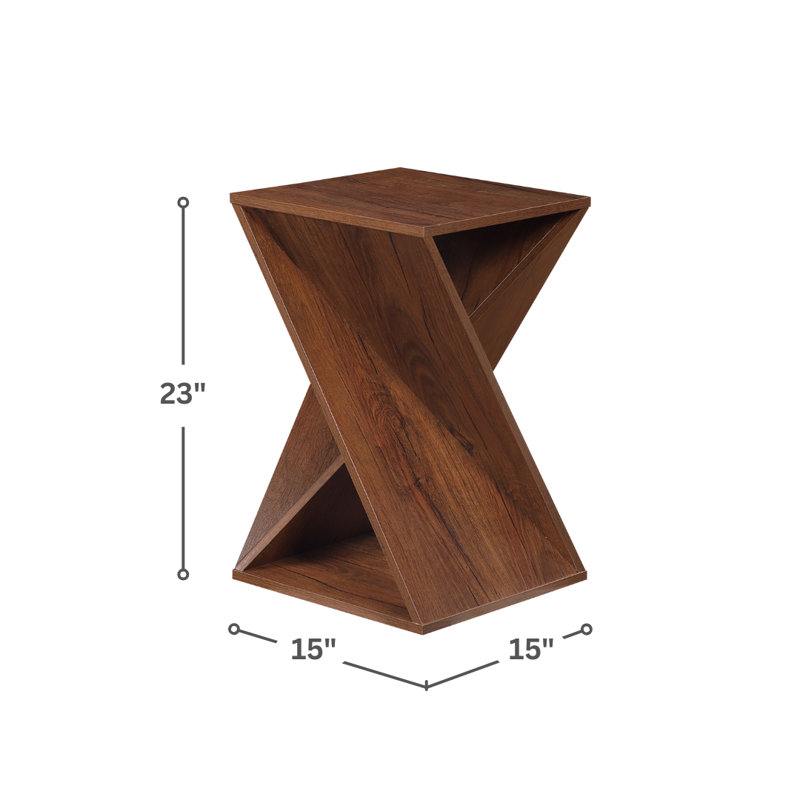 Caelah End Table, Walnut
