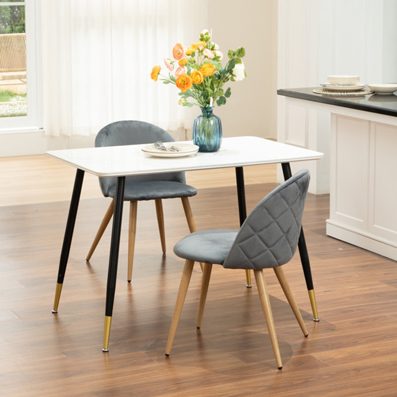 Dungorbery Upholstered Dining Chair, Grey