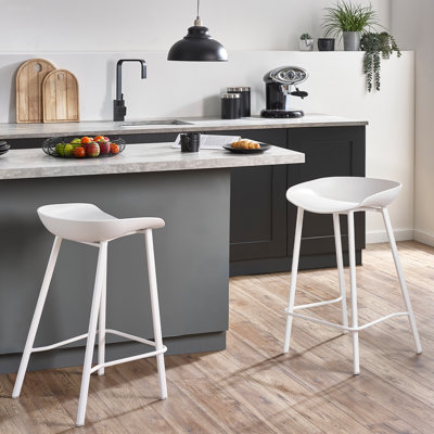Dragan Bar Stool with Steel Frame