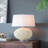 Table Lamp - With Beige Paper Base
