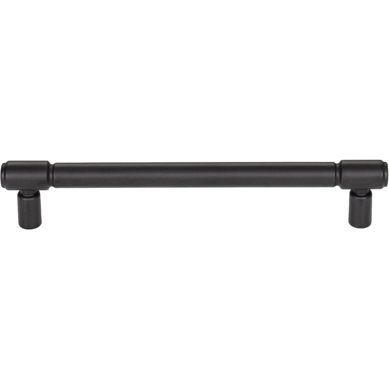 Clarence Bar pull, Flat Black, 6 5/16" Center to Center