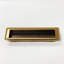 5" Center to Center Recessed Pull in Antique Brass