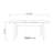 Modern Extendable Dining Table, Atlantic Pine & White, 47.2 x 29.5 x 29.5 inches (Open: 60.2 x 29.5 x 29.5 inches) | 100% Melamine Coated Particle Board, Sturdy Wooden Legs | Scandinavian Design for Elegant Dining Spaces-1643504510