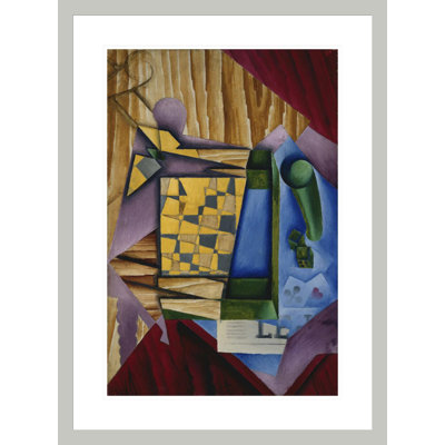 Backgammon by Juan Gris -Framed Giclee Print