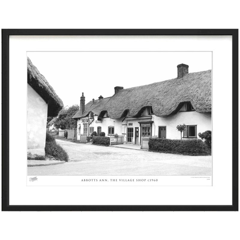 Abbotts Ann, The Village Shop C1960 by Francis Frith - Single Picture Frame Print, 40cm H x 50cm W x 2.3cm D
