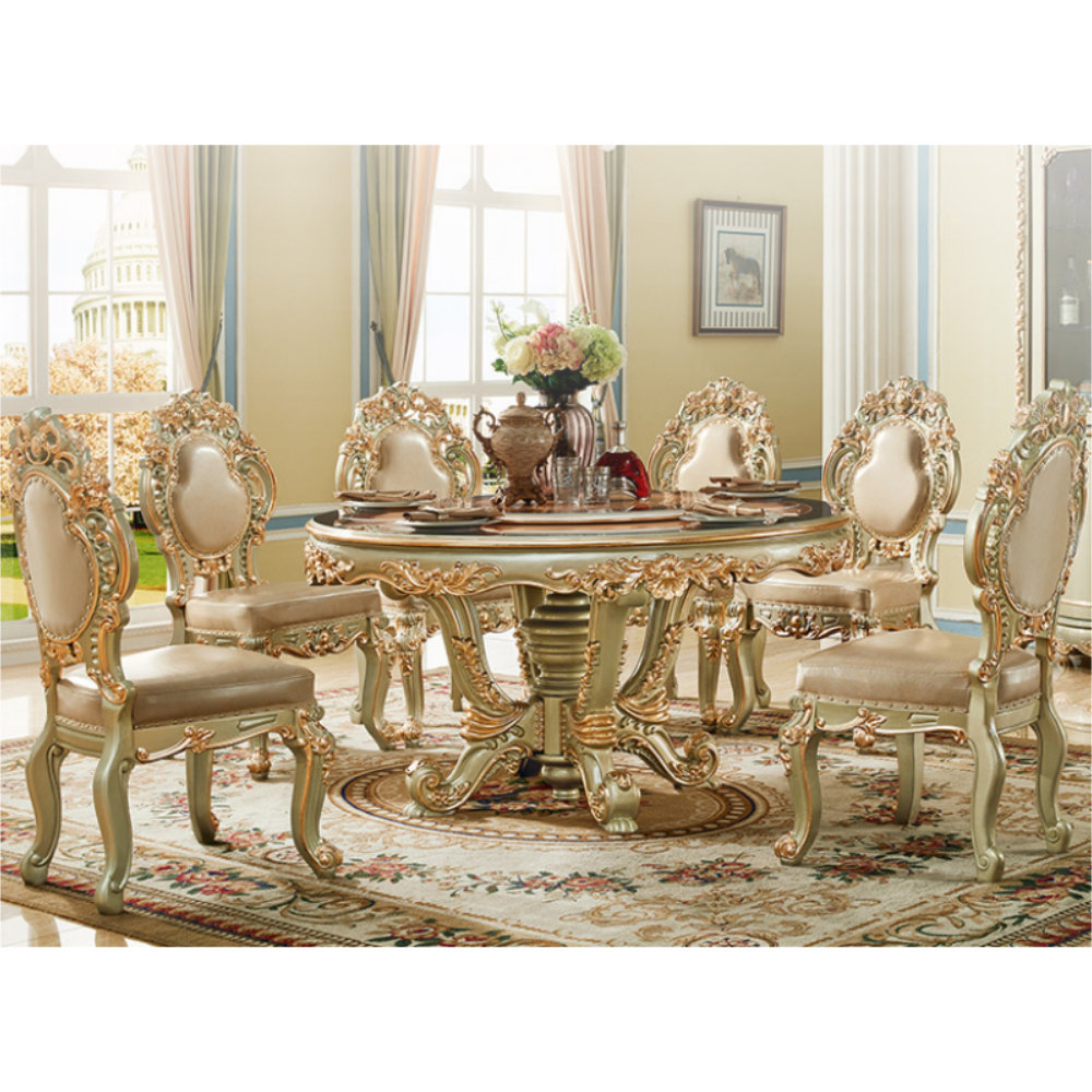 Pure Brass Royal Luxury Dinner Set 51 piece set