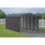 Ensemble de parois latérales 24 x 9 pour abri en acier de 24 pi de longueur-128965722-100015472