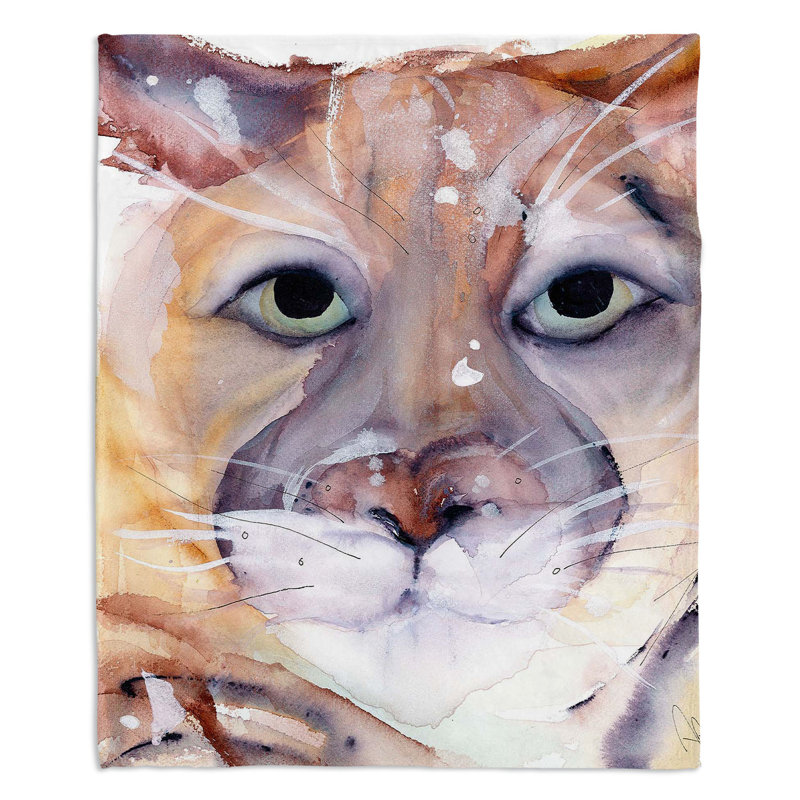 Hand Woven Throw Blanket, 51" x 60"