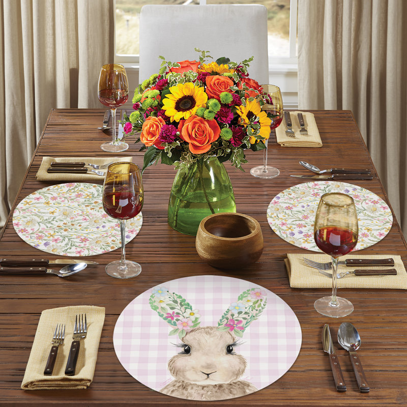 Ensemble de napperons Bunny
