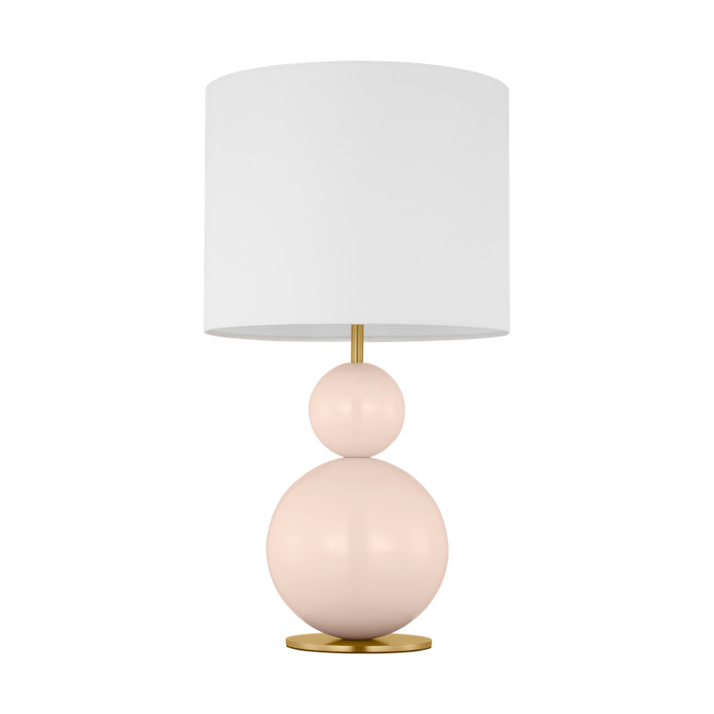 Suki Table Lamp, Blush