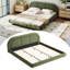 Lit plateforme tapissier courbé 89 po-1960470107