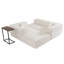 Canapé modulaire en forme de L avec table d'appoint Boneless-1187441125