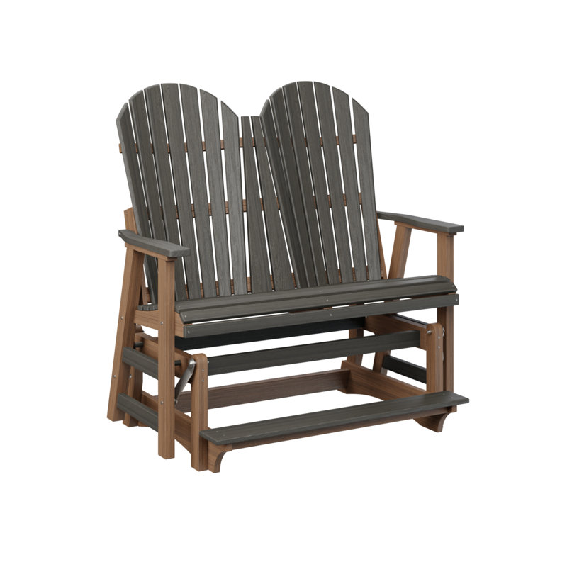 Double comptoir berlinois berlinois berlinois berlinois, Coastal Gray Top/Antique Mahogany Base