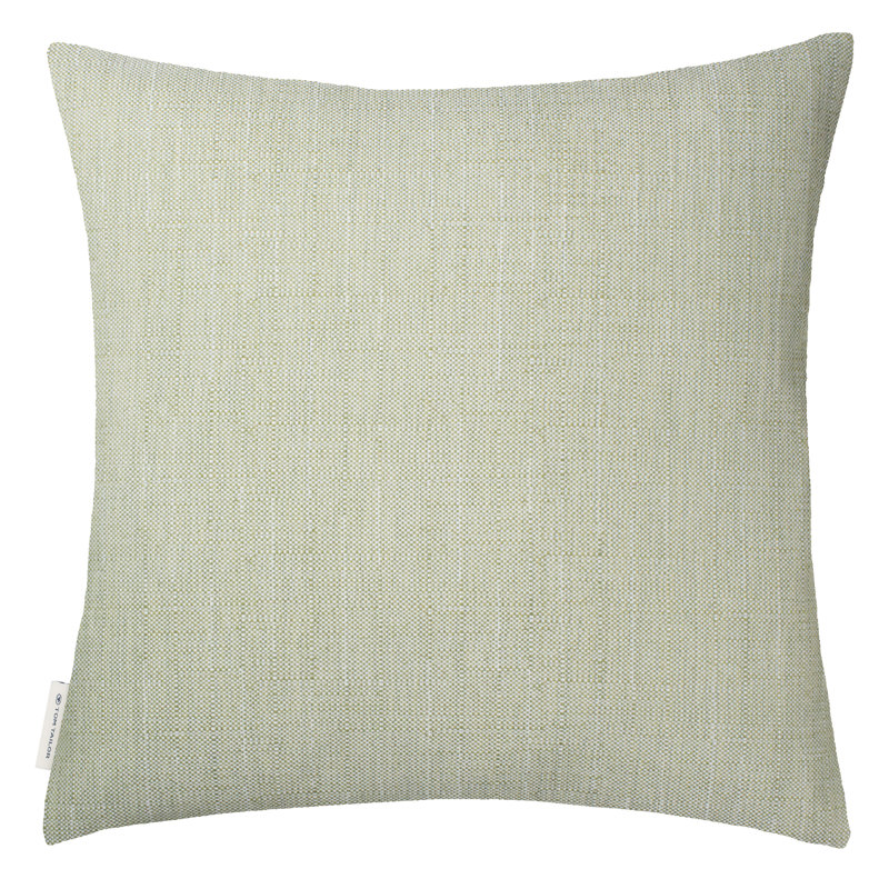 Striped Square Cushion Cover, Green