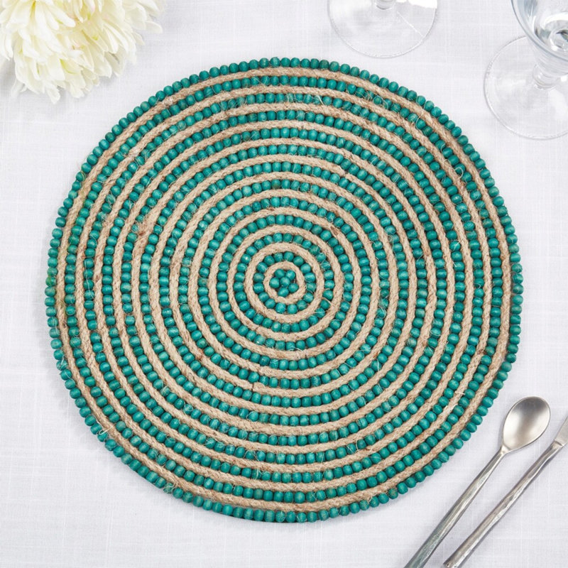Napperon Pegeese, Turquoise