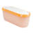 Tovolo Glide-A-Scoop Insulated Ice Cream Tub 1.5 Quart for Homemade Ice Cream, Orange Crush-773392817