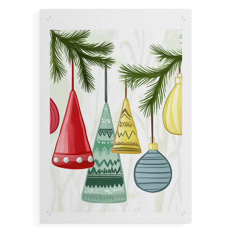 Art des Fêtes de Noël CCL XXII - Impression sur toile seulement - NON-CADRE, H 18 po x l 12 po