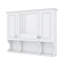 Design moderne avec miroir et tablettes ouvertes-9611296