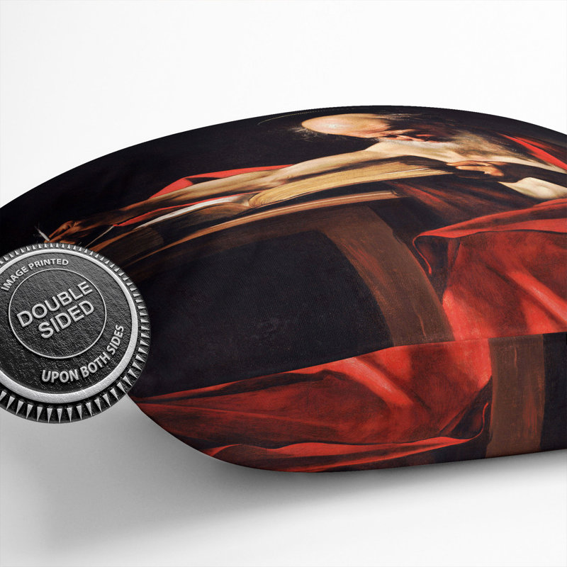 Saint Jerome Writing Scatter Cushion, 40cm H x 40cm W x 15cm D