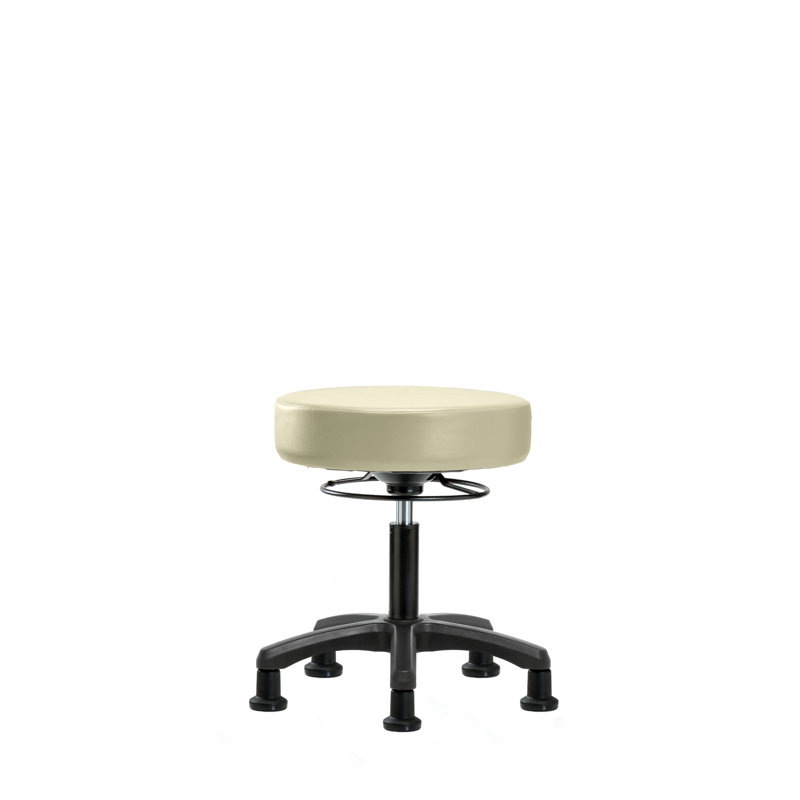 Tabouret de laboratoire Wilder, Adobe, Patins