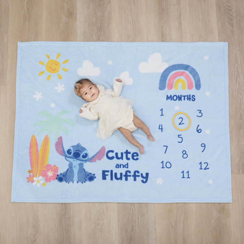 Couverture pour bébé NoJo Disney Stitch