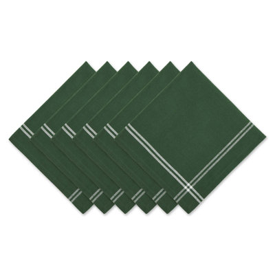 Serviette carrée en coton