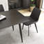  Ensemble de table de salle à manger Juvan 7 pièces avec 6 chaises en similicuir-1184194833-1184194832