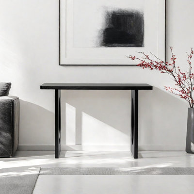 Retro Minimalist Console Table