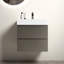 Meuble-lavabo sophistiqué avec rangement abondant et mécanisme de fermeture en douceur silencieux-2659796-2659753