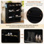 Modern Elegant Narrow Tipping Bucket Shoe Cabinet With 6 Flip Drawers-1352786961