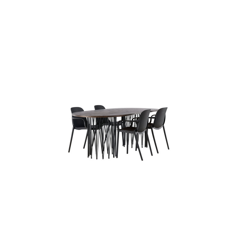 Arisbel 4 - Person Dining Set
