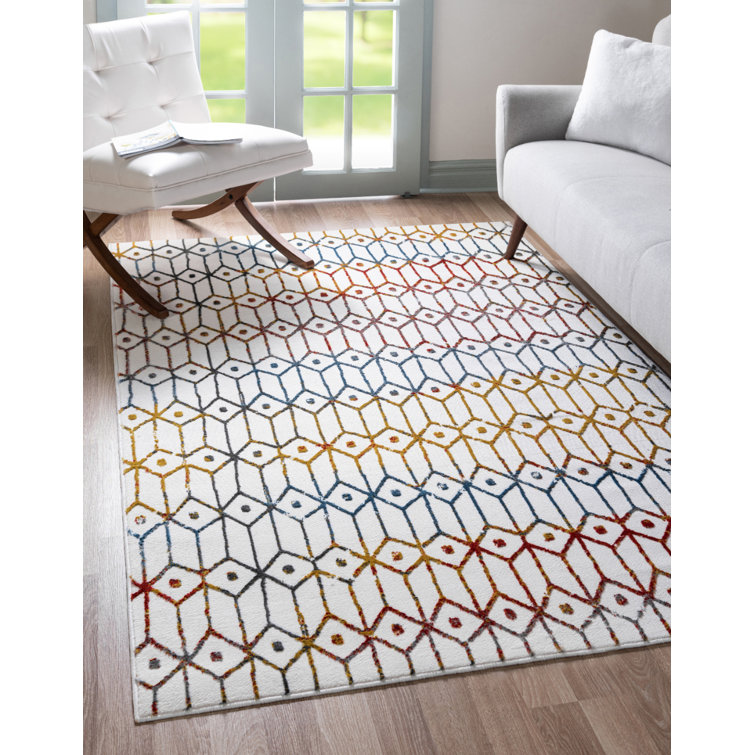 Okemah Geometric Indoor Rug