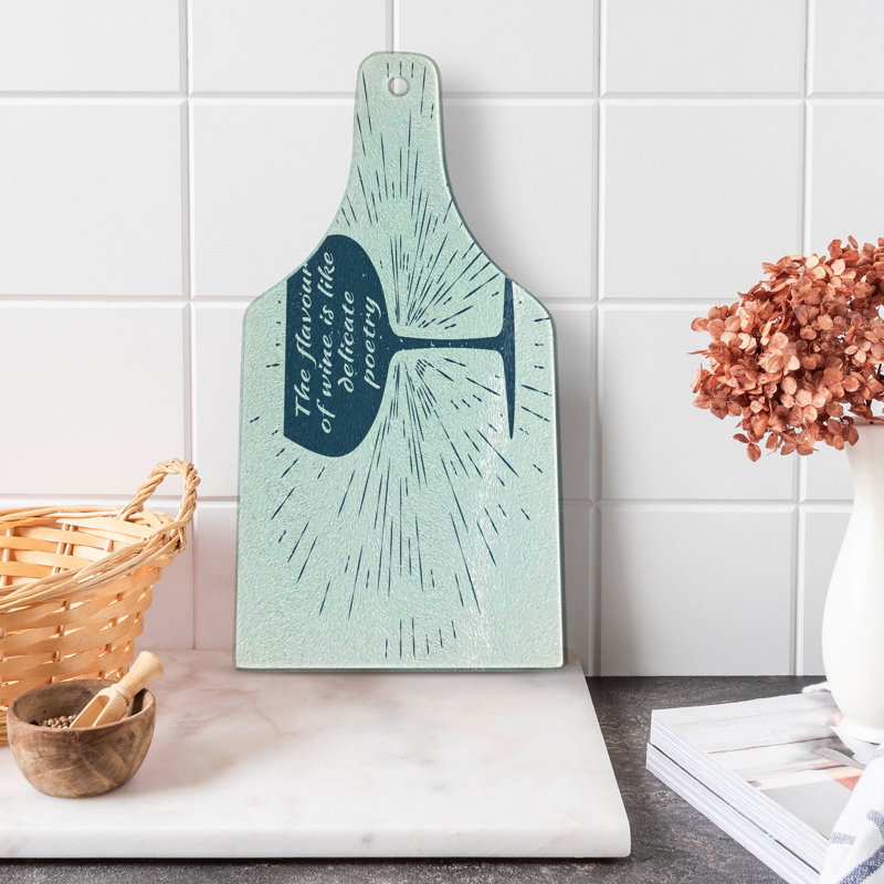 Planche à découper en verre trempé Ambesonne
