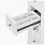 Meuble-lavabo sur pied simple 36 po avec plateau en céramique Hiranur