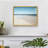 Sugar Sand Beach -Framed Print - Restickable