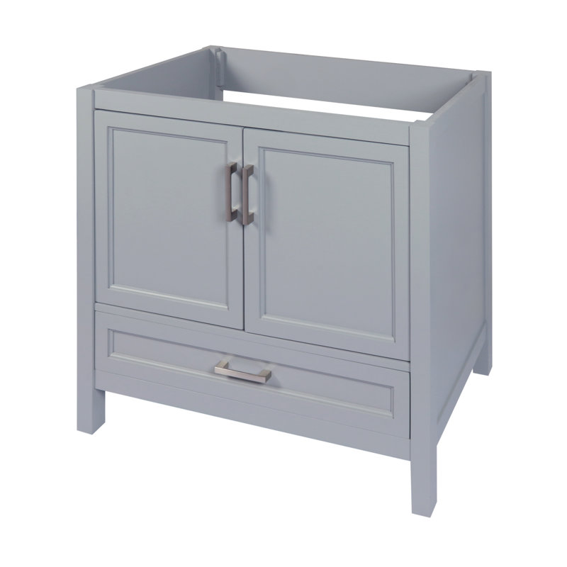 36" Single Bathroom Vanity Base Only, Gray