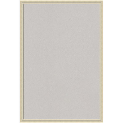 Grey Cork Board Edith Silver Framed Bulletin Board Pinboard