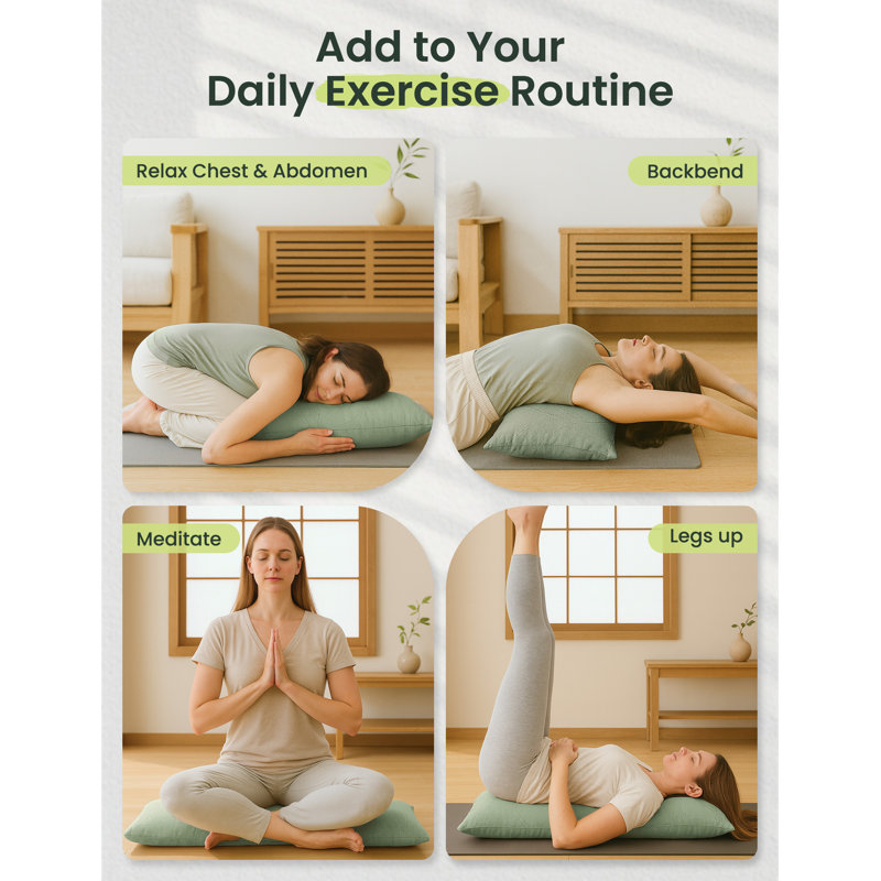 Coussin Zonli Wheat, Green