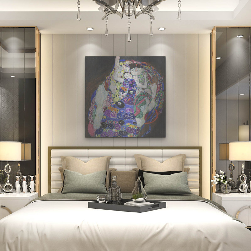 "Vierge" par Gustav Klimt, art mural Vault, H 36 po x l 36 po