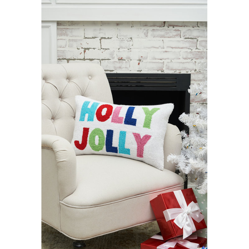 Coussin Swaney Gilroy, Holly Jolly