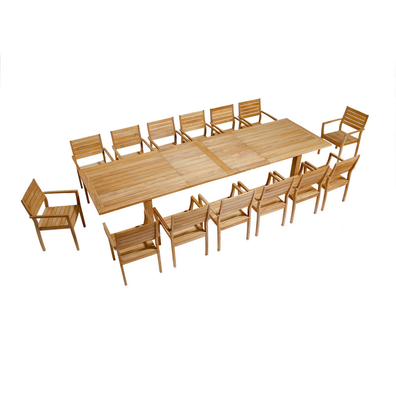 Outdoor Teak Dining Table