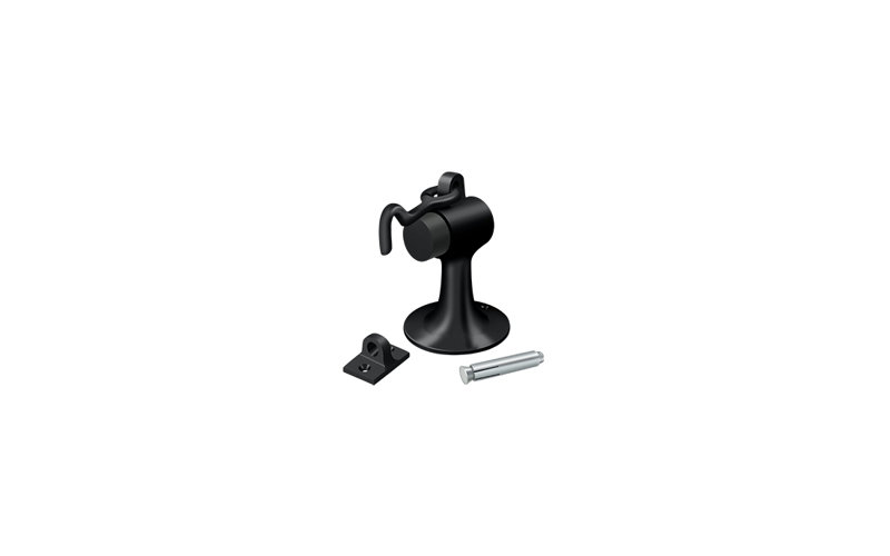 Door Stop, Painted Black