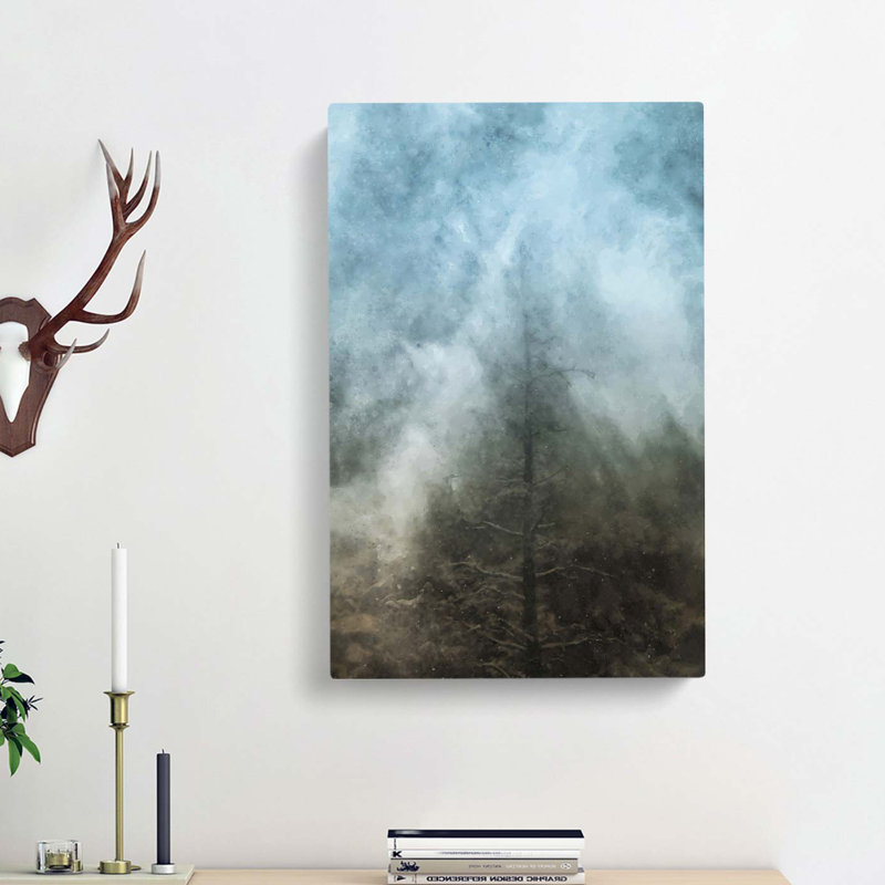 Tree in Boulder Colorado in Abstract - Wrapped Canvas, 76cm H x 50cm W x 3cm D