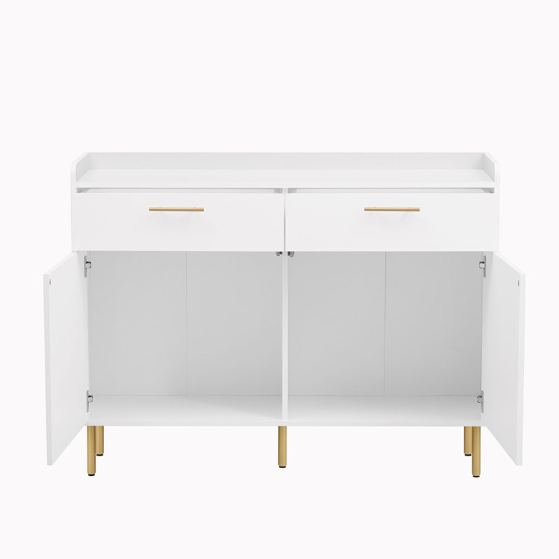 Armoire d'appoint Oder, Blanc