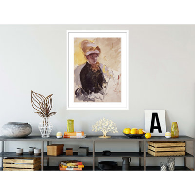 Autoportrait par Mary Cassatt - Impression sur toile