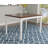 Kamari 4 - Person Acacia Solid Wood Top Four Leg Base Dining Set-408741208