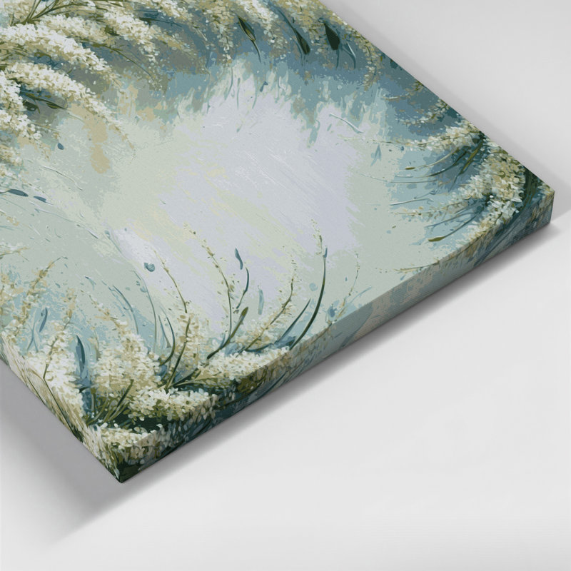 Art mural sur toile Botanical Elderflower, H 8 po x l 8 po