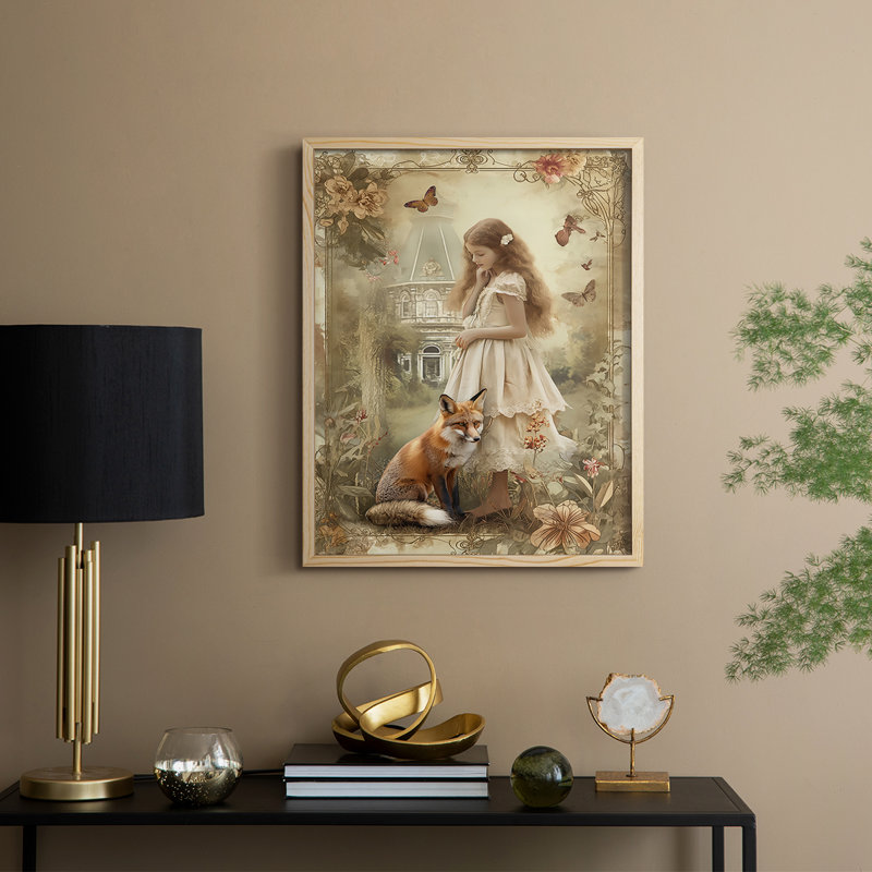Reproduction encadrée WOMEN Series CECXCIX - bois massif, H 11 po x l 9 po